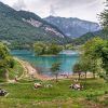 Lago di Tenno in Italien