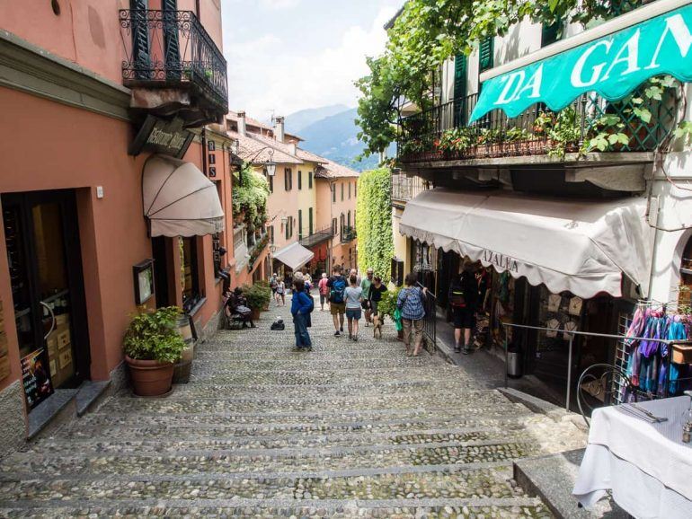 Bellagio in Italien am Lago di Como