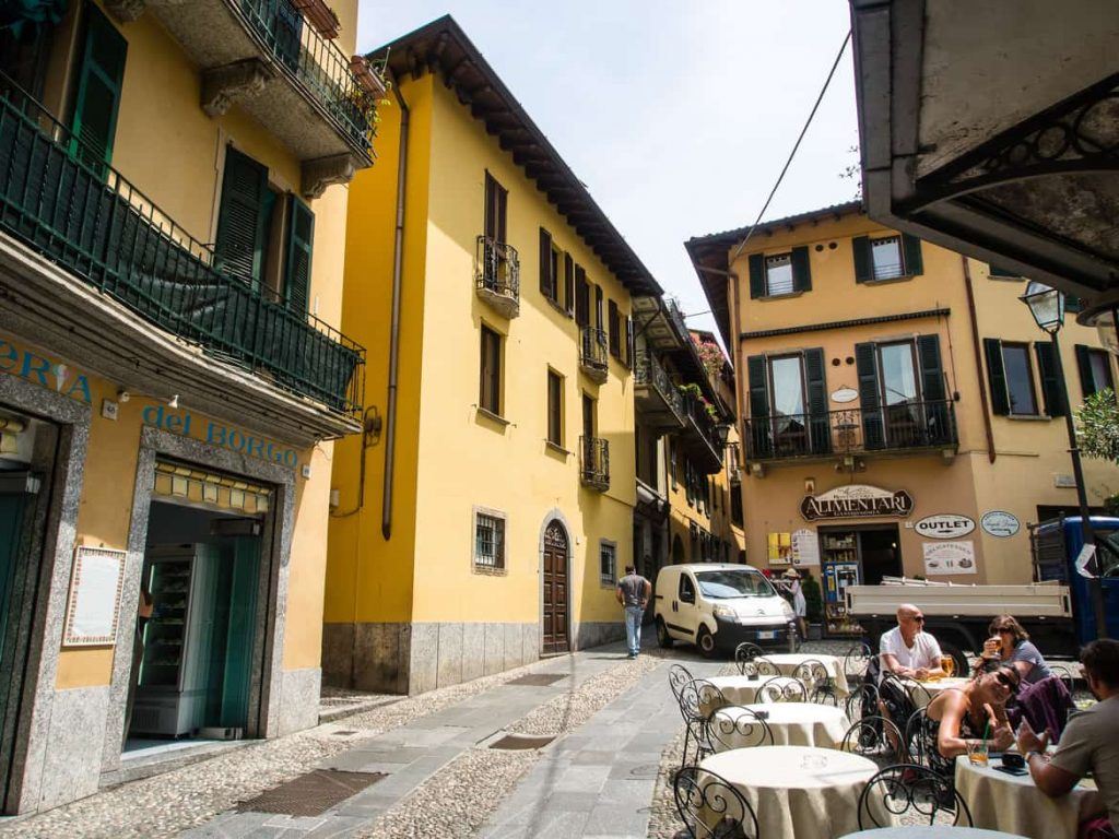 Unterwegs in Bellagio am Lago di Como in Italien