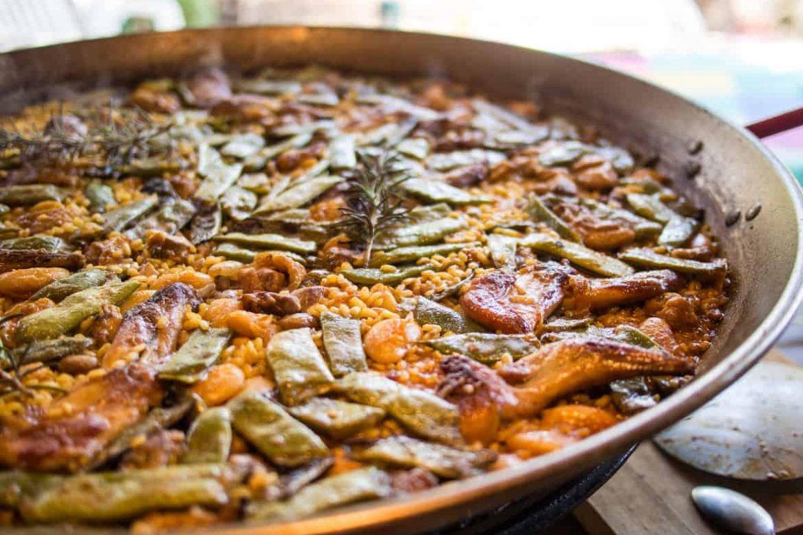 Paella auf Mallorca