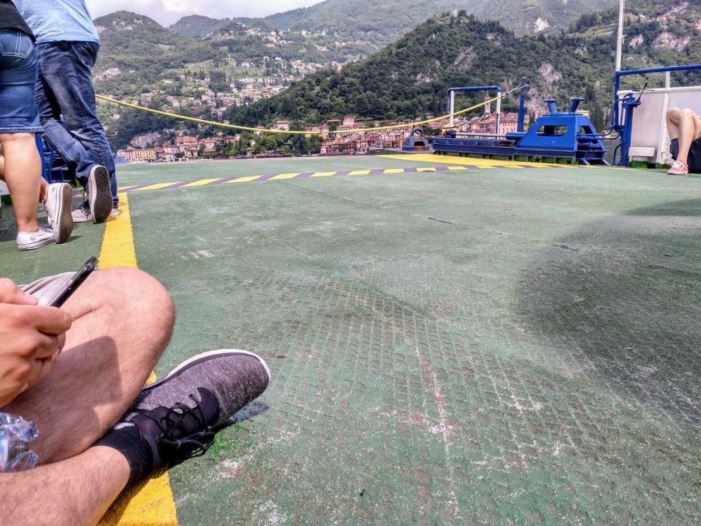 Fähre am Lago di Como Italien