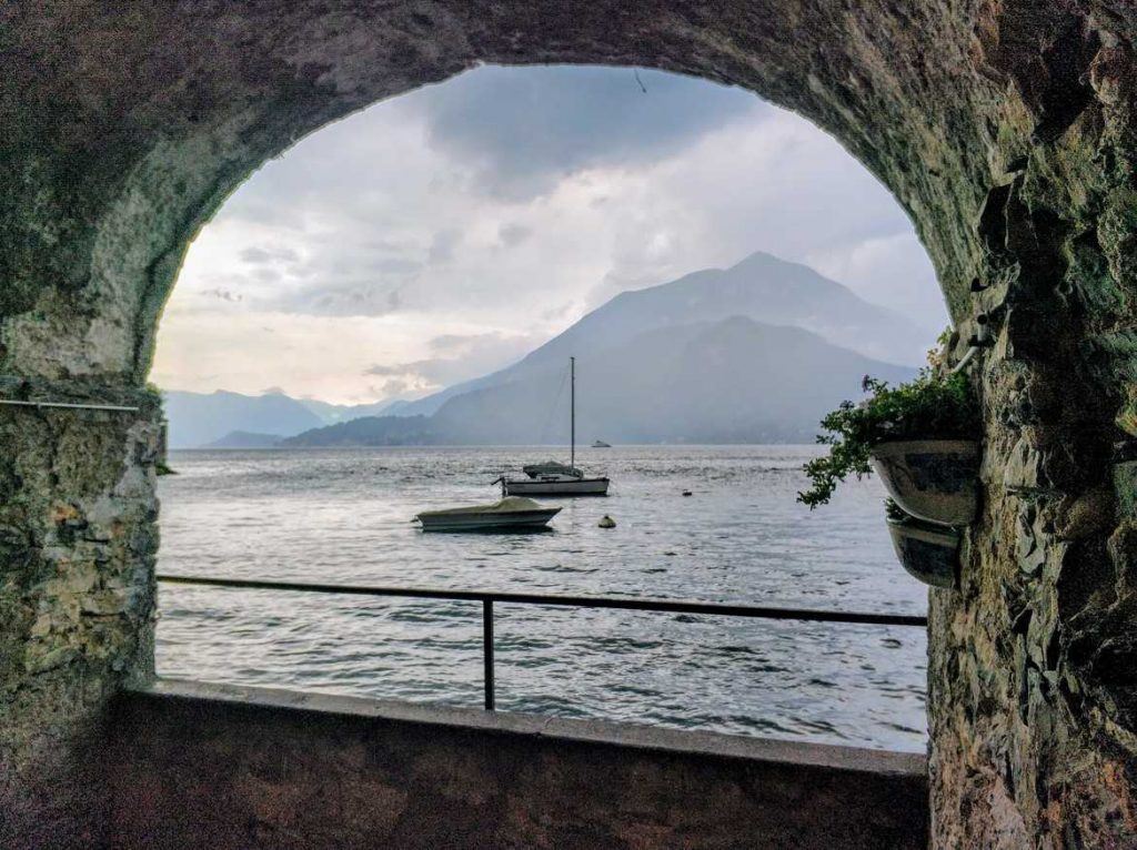 Lago di Como in Italien