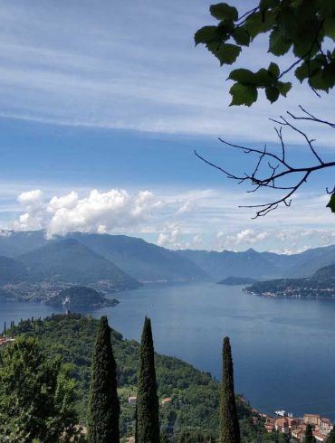 Tolle Aussicht auf den Lago di Como Italien