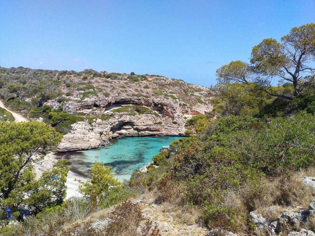 Cala Marmols auf Mallorca