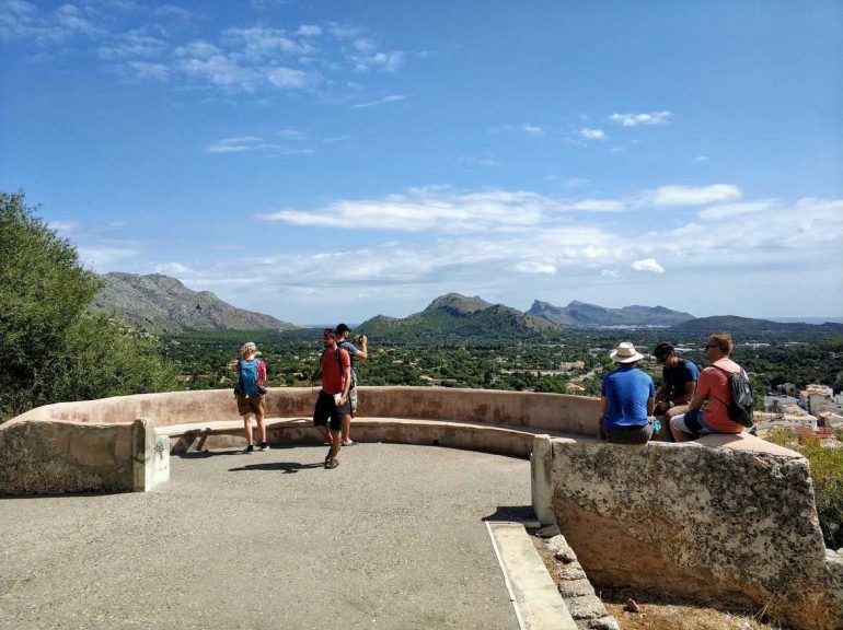 Aussichtspunkt in Pollenca Mallorca