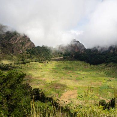 Cova Krater auf Santo Antao Kapverden