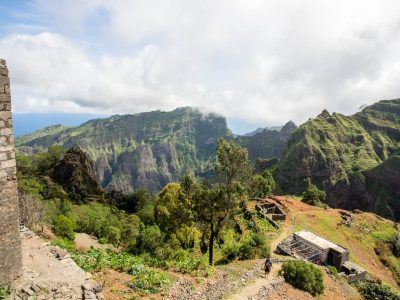 Tolle Aussicht auf Santo Antao Kapverden