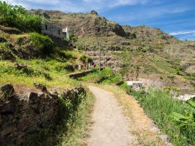 Spaziergang auf Santo Antao Kapverden