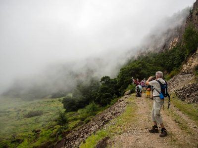 Nebel im Cova Krater auf Santo Antao Kapverden