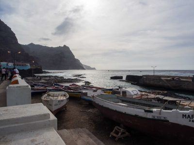 Hafen von Ponta do Sol auf Santo Antao Kapverden