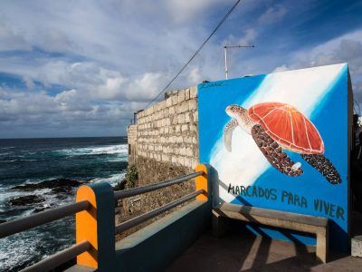 Street Art Ponta do Sol auf Santo Antao Kapverden