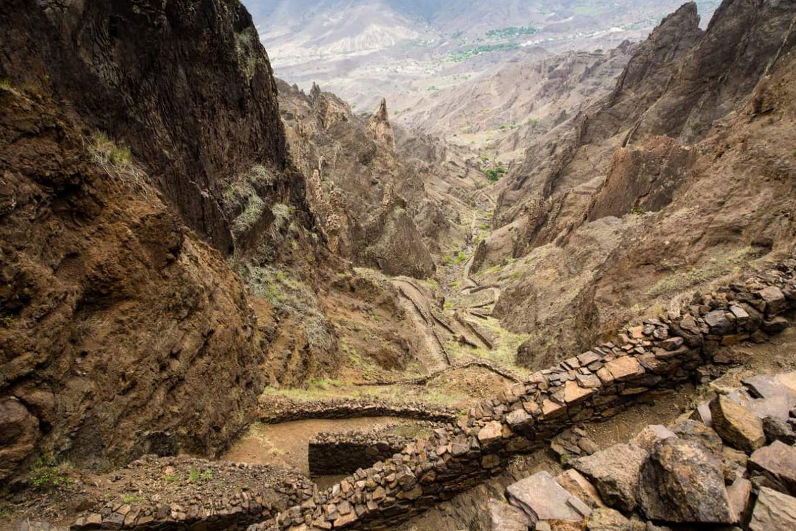 Santo Antao Wanderweg nach Cha de Morte Kapverden