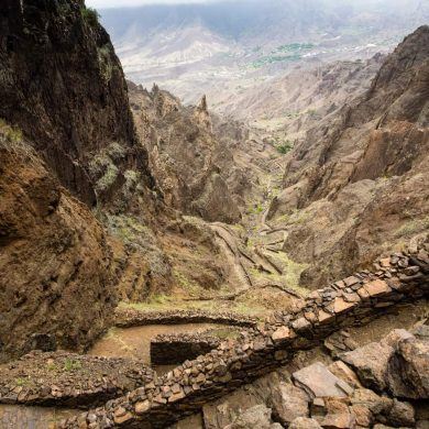 Santo Antao Wanderweg nach Cha de Morte Kapverden