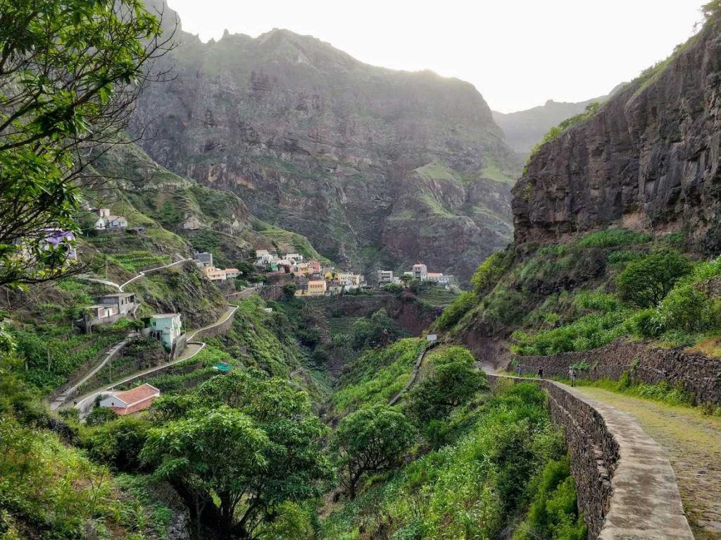 Dorf Fontainhas auf Santo Antao Kapverden