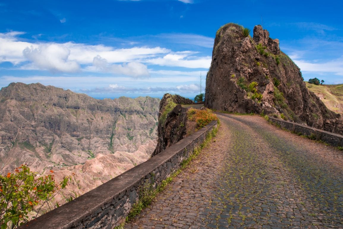 Alte Passstrasse auf Santo Antao