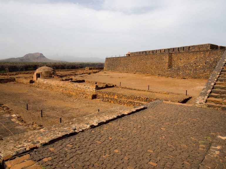 Festung auf Santiago Kapverden