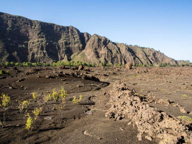 Lava auf Fogo Kapverden