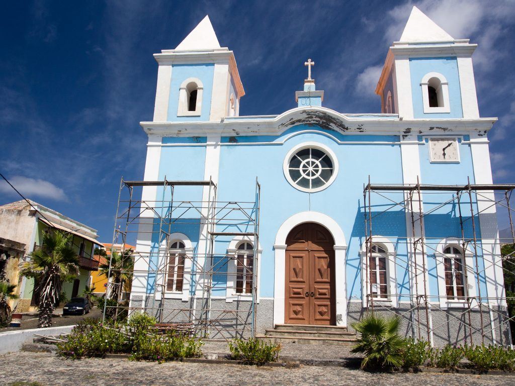 Kirche in Sao Filipe auf Fogo Kapverden