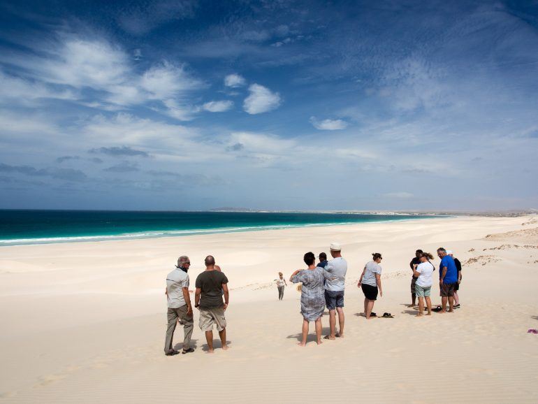 Sandboarden auf Boa Vista Kapverden