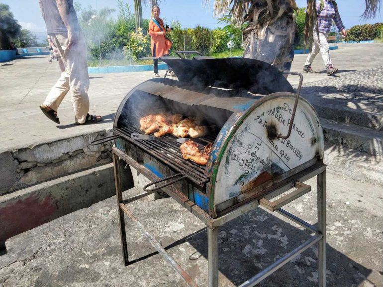 Grill in Sao Filipe auf Fogo Kapverden