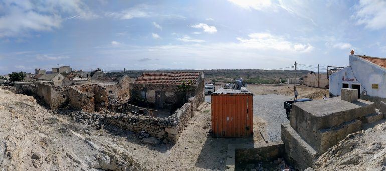 Panorama bei Töpferei auf Boa Vista Kapverden