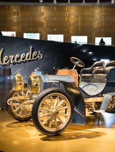 Mercedes Benz Museum in Stuttgart