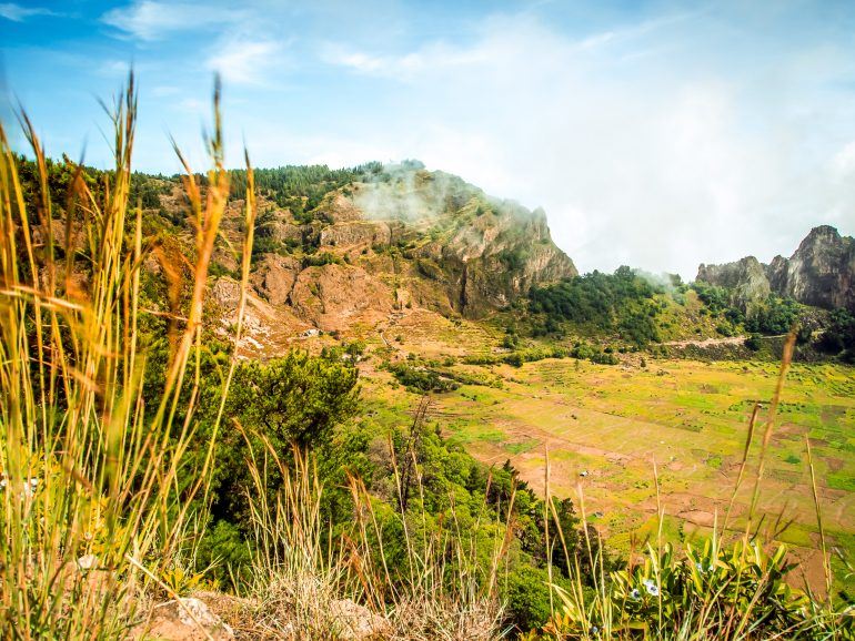 Cova Krater auf Santo Antao Kapverden