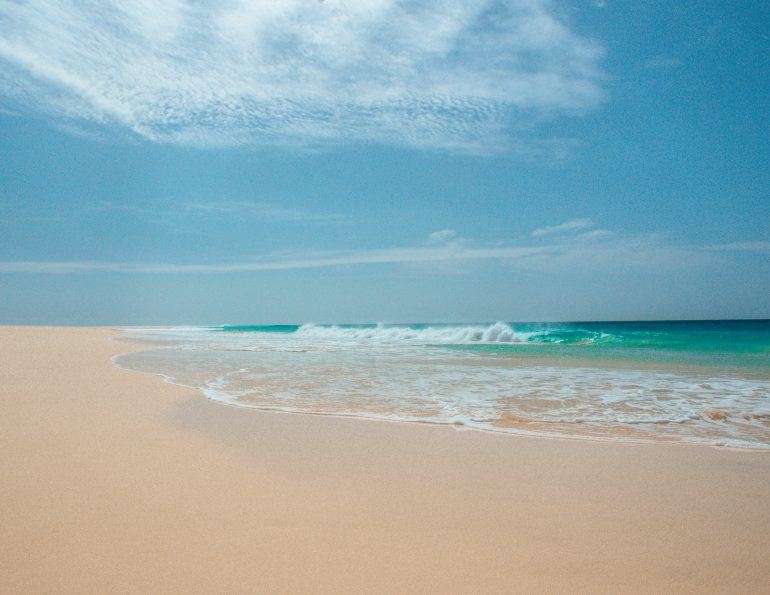 Santa Monica Beach auf Boa Vista Kapverden