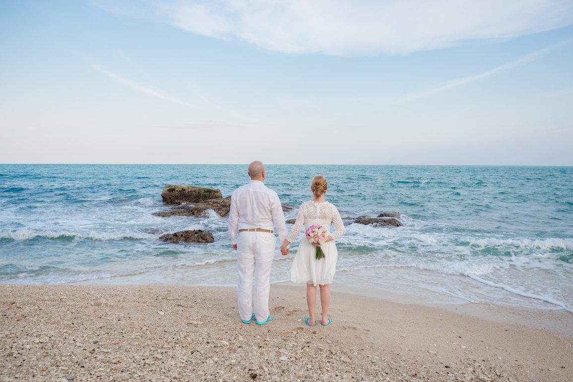 Hochzeit auf Koh Samui Blick aufs Meer