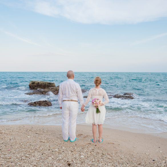 Hochzeit auf Koh Samui Blick aufs Meer