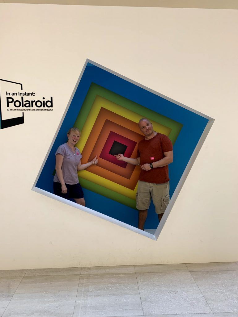 Polaroid Ausstellung im National Museum Singapur