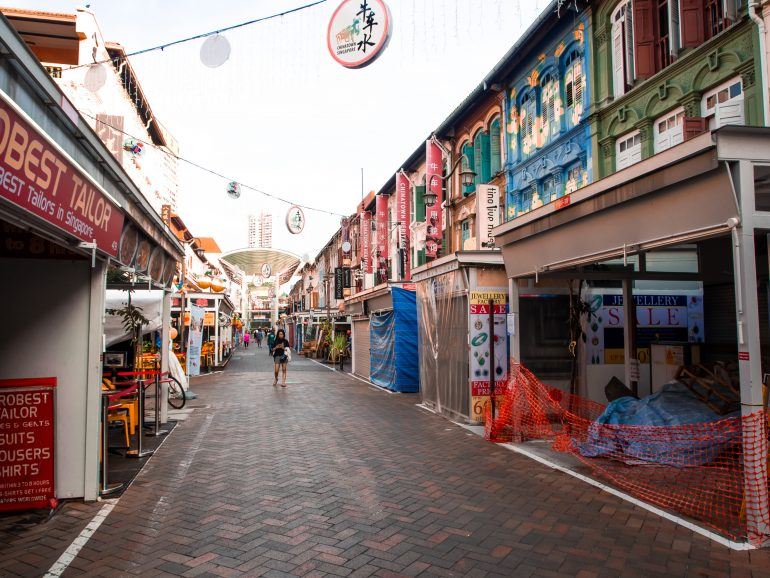 Chinatown in Singapur