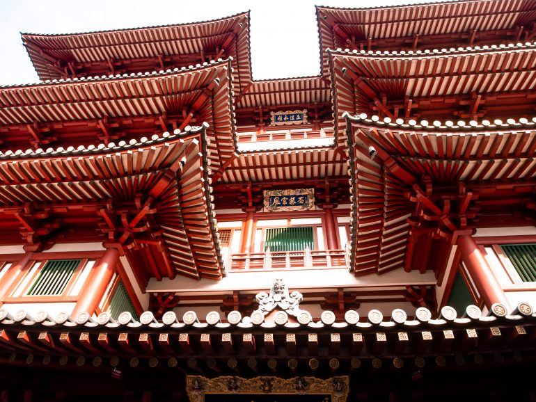 Buddha Tooth Relic Tempel Singapur