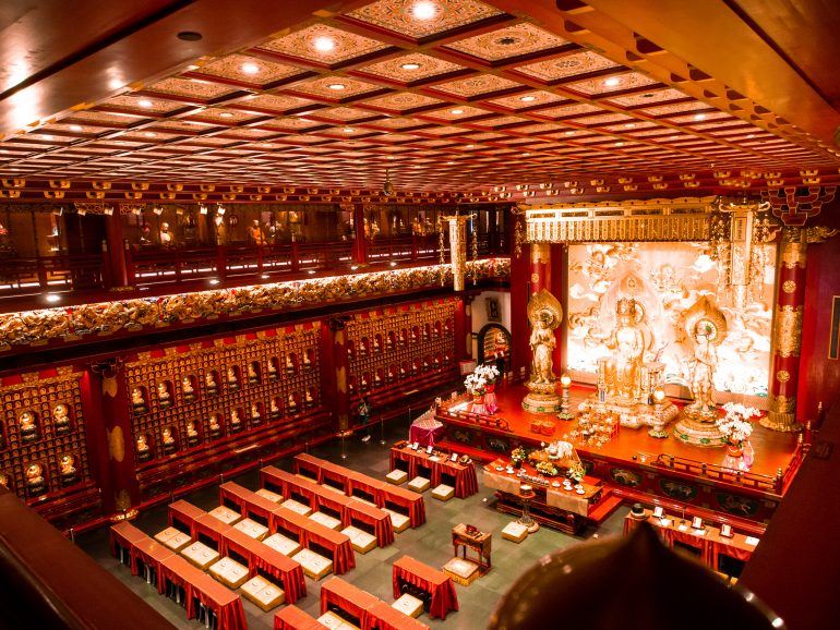 Buddha Tooth Relic Tempel Singapur