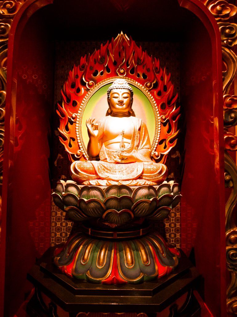 Buddha Tooth Relic Tempel Singapur