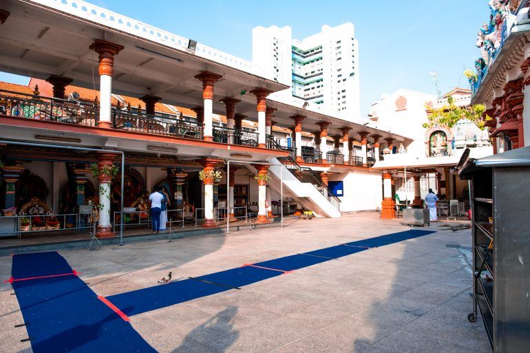 Sri Mariamman Tempel Singapur