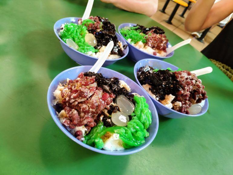 Chendol im Maxwell Hawker Center