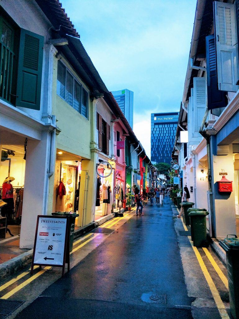 Haji Lane in Singapur