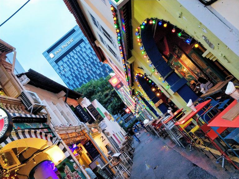 Haji Lane in Singapur