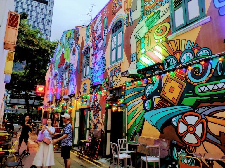 Haji Lane in Singapur