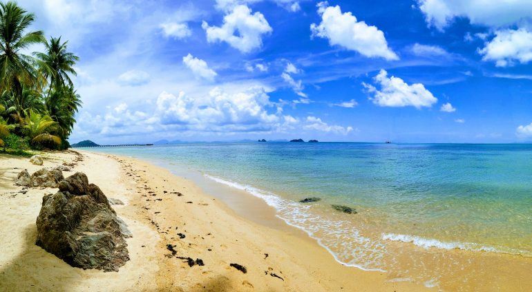 Panorama auf dem Weg zum Intercontinental auf Koh Samui