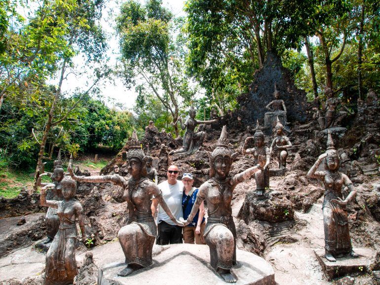 Secret Buddha Garden auf Koh Samui Thailand