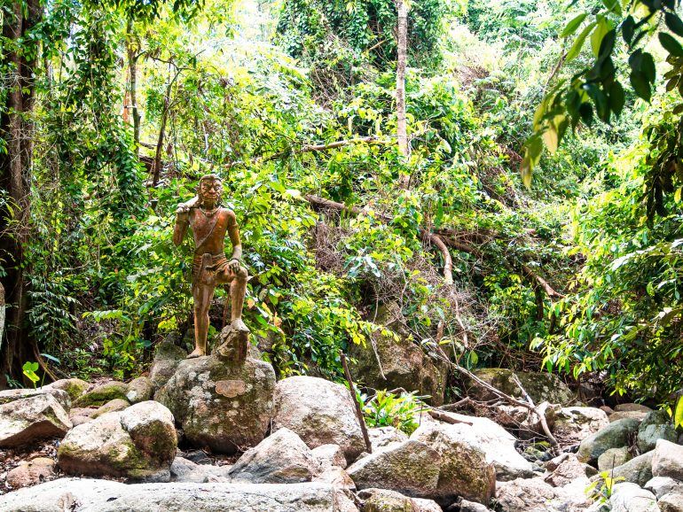 Secret Buddha Garden auf Koh Samui Thailand