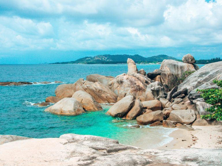 Hi Ta Hin Yai auf Koh Samui Thailand