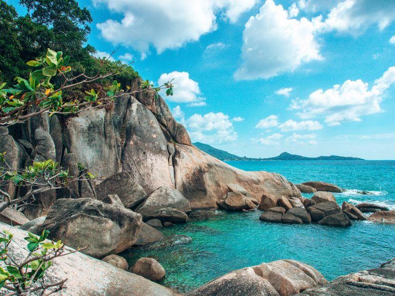 Hi Ta Hin Yai auf Koh Samui Thailand