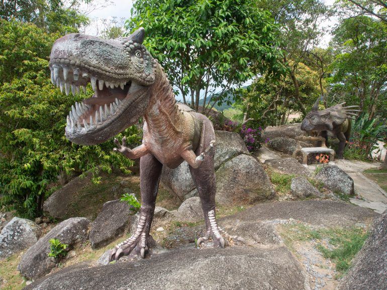 Dinosaurier beim View Point auf Koh Samui