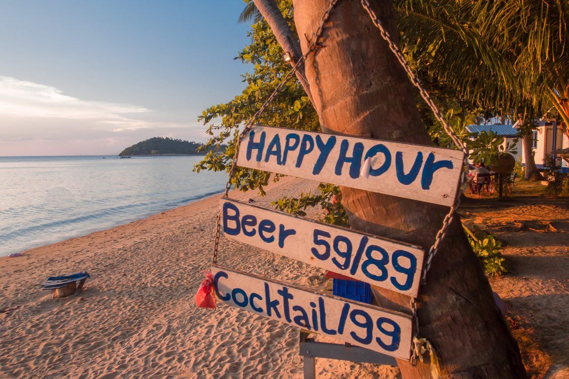 Sonnenuntergang Koh Samui Thailand