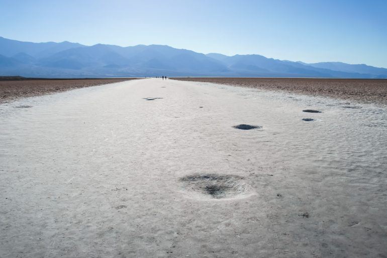 Badwater Basin Death Valley USA