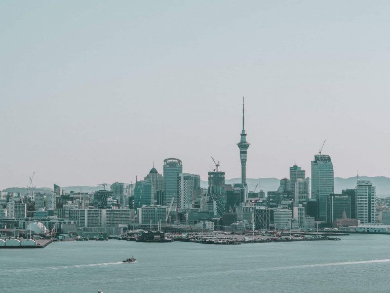 Ausblick vom Mount Victoria Auckland Neuseeland