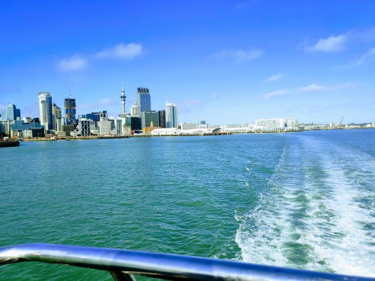 Überfahrt von Auckland nach Waiheke Island Neuseeland